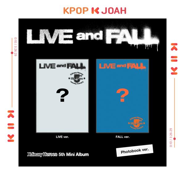 (PHOTOBOOK ver.) XDINARY HEROES [LIVE and FALL] 5th MINI ALBUM