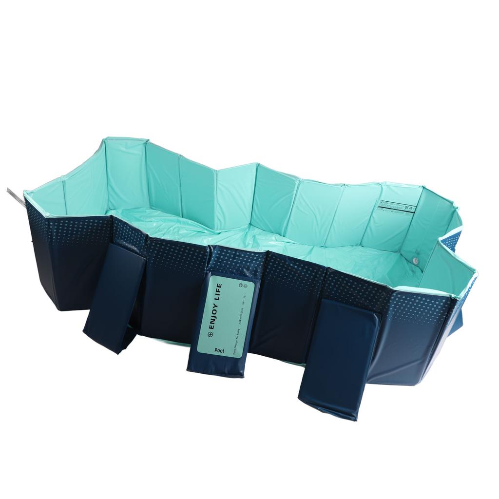 Foldable Swimming Pool Folding Oversize Bath Pool Inflation for Home Outdoor