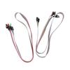 Atx PC Compute Mainboard Stromkabel Ein/Aus/Reset LED-Licht Power Reset Schalter