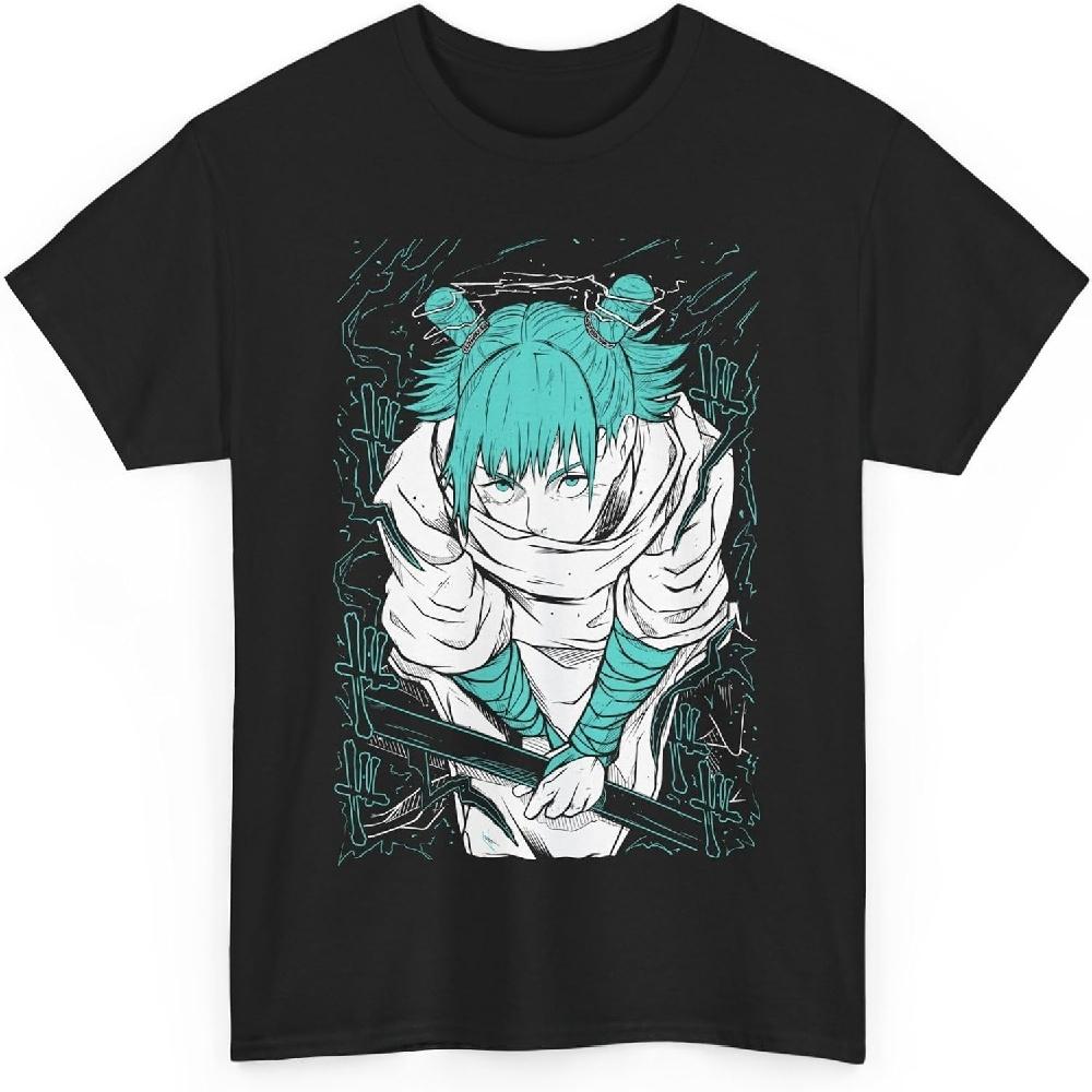 

Jujutsu Kashimo Hajime Anime T-Shirt Unisex Kaisen Anime Japanese Cotton XXXXXL чёрный