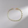 Luxury Zircon Square Geometric Clasp Bracelet for Women - Elegant Handmade Jewelry