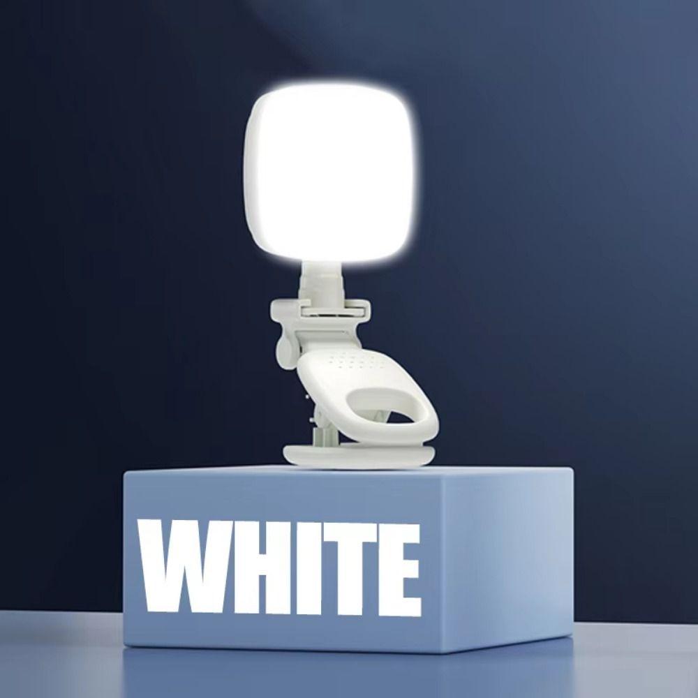3 Color Light Portable LED Selfie Light Adjustable Brightness Mini LED Flashes  Laptop