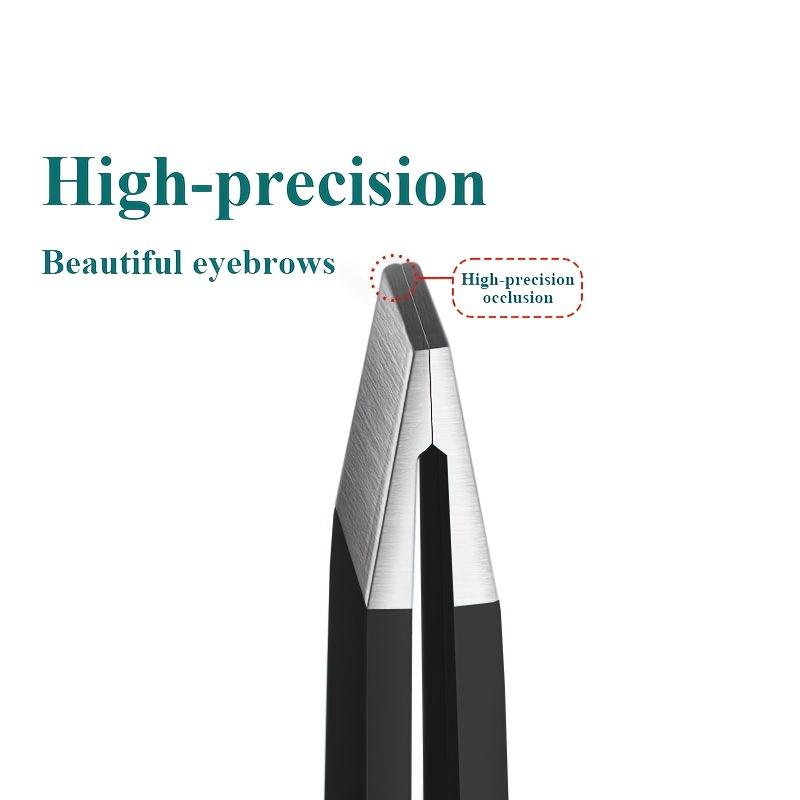 1/4pcs Stainless Steel Eyebrow Trimming Clip Professional Tweezer Set Very Precise Facial Hair Remover Pliers Beauty Makeup Tool