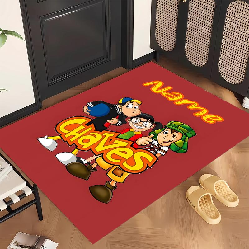 El Chavo (1) Personalized name Office Carpet Stylish Decor for Living Room Bedroom Kitchen