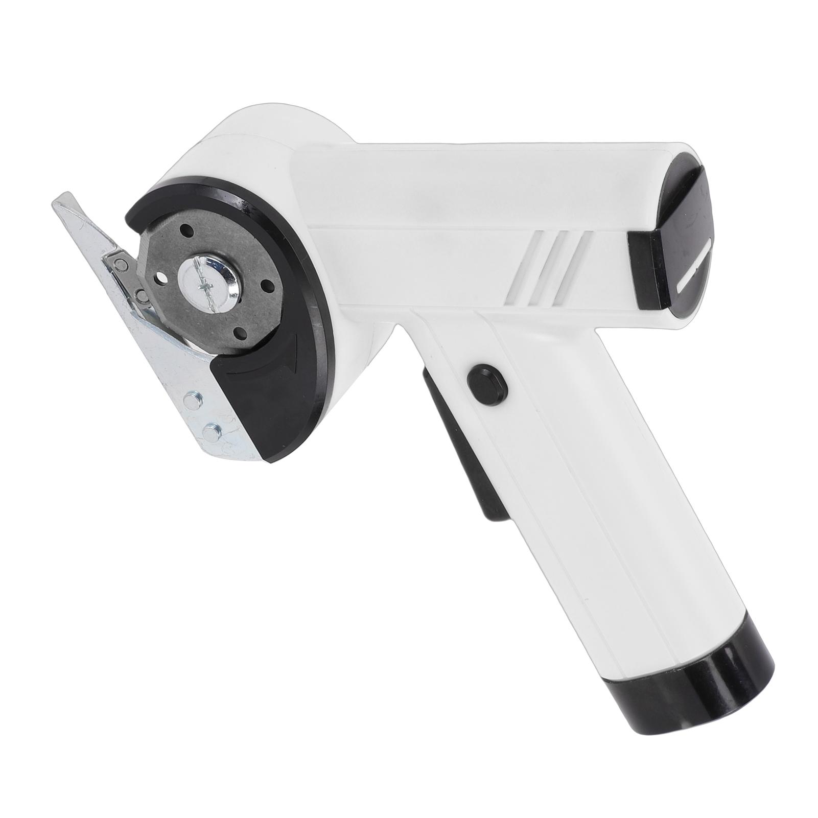 Cordless Electric Scissors Rechargeable Cardboard Box Cutter Powerful Fabric Scissors with   Blades