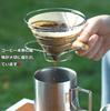 MERMOO YILAN Kaffeedripper, Outdoor Camping Kaffeedripper, Faltbar, mit Ständer und Aufbewahrungstasche, Kaffeebunnet, Leichter Edelstahlfilter,