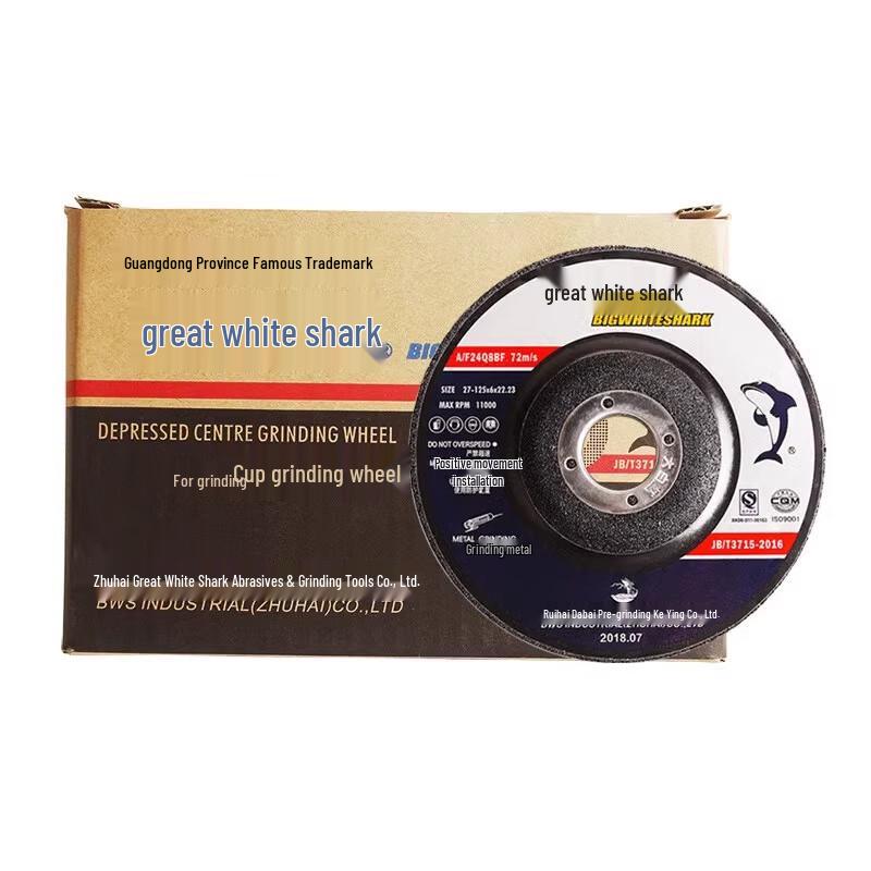 BIGWHITESHARK 150mm Angle Grinder Grinding Disc