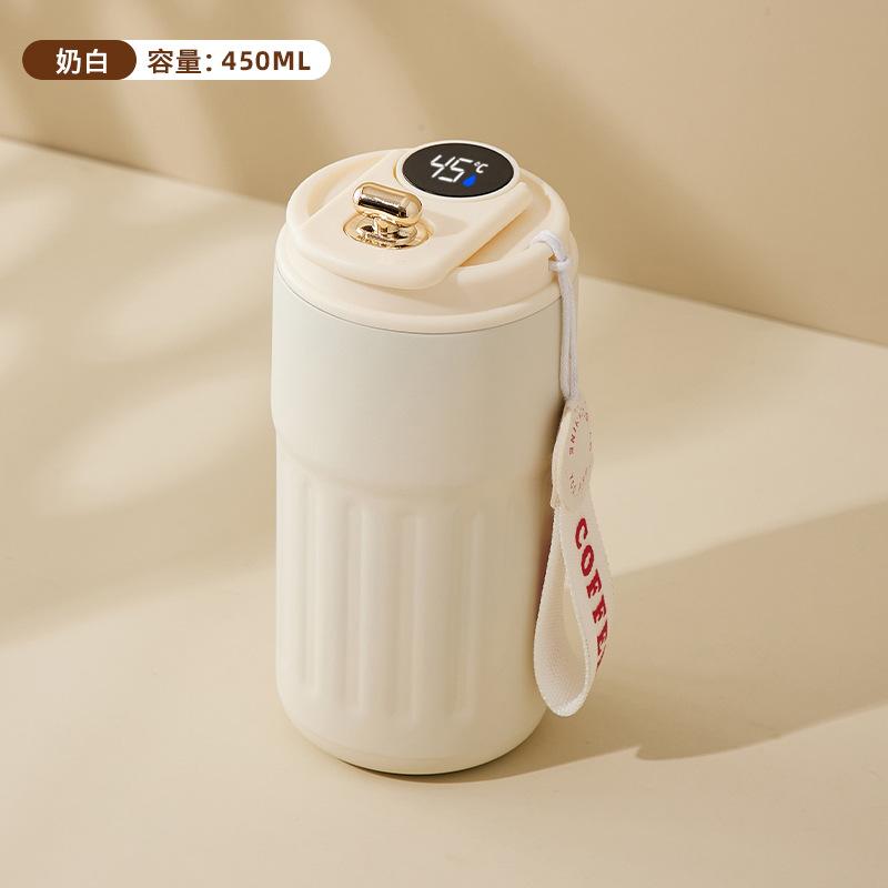 Smart Thermal Bottle Display Temperature Thermal Mug 304 Stainless Steel Food Dream Thermos For Coffee Bottle Personality Cup