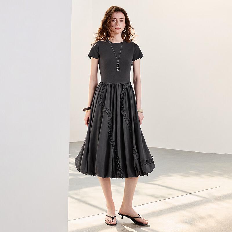 Chuyu Women's Summer Retro A-Line Petal Dress