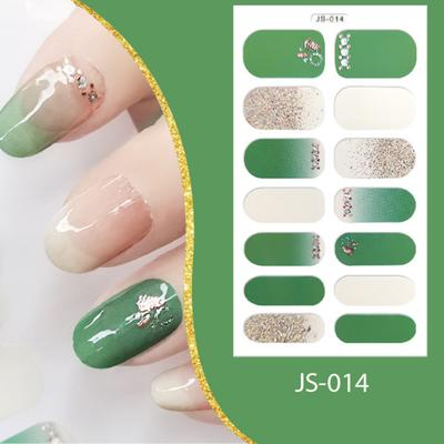 Nail Polish Film Back Glue Vivid Patterns Ultra Thin Full Waterproof Environmentally Nail Stickers