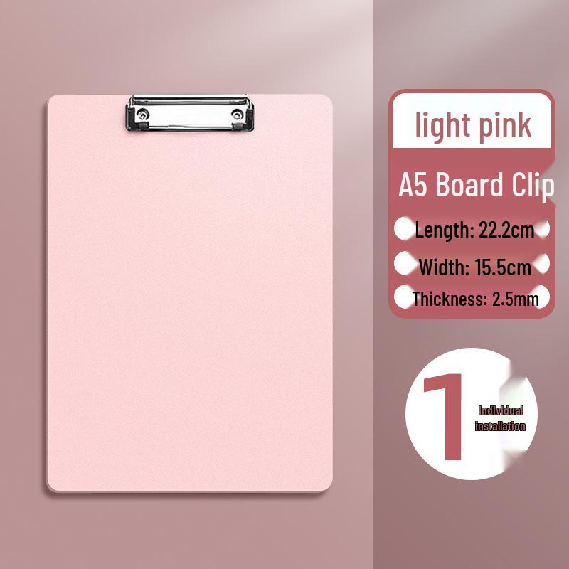 

Morandi A4 Black PP Foam Clipboard - Thick, Student-Friendly Writing Board
