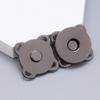 Plum Blossom Magnetic Snap Fasteners: Invisible, Colorful Male-Female Buckles for Bags & Clothes