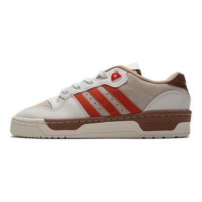 Originals Rivalry Rutschfest Stoßdämpfend Langlebig Low-Top Skateschuhe Unisex Sneaker Weiß Rot Braun IE7772