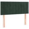 VidaXL Headboard Bedroom Furniture Bed Accessory Single Bed Headboard Interior Dark Green 80x5x78/88 346211