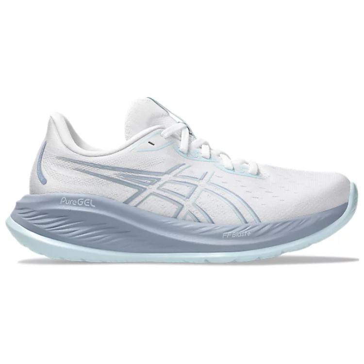 Asics Gel Cumulus 26 White Cool Grey Women Sneakers 1012B599-102