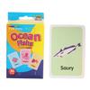 36 Cards/Box English Cognitive Card Animal Shape Fruit Color English Words for Baby Early Learning Educational Toy