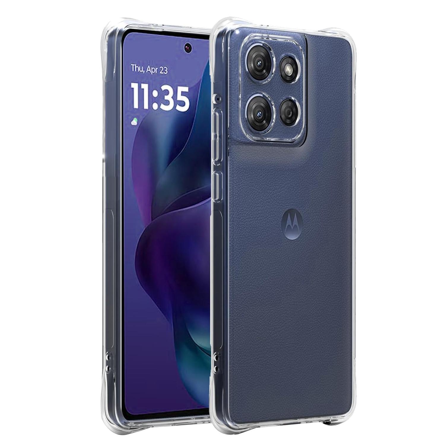 

Чотирикутний ударостійкий ТПУ чохол для Motorola Edge 70 Moto Edge 60 Fusion Neo Pro Stylus Захисна обкладинка Прозорий Fundas Motorola Edge 60 Fusion