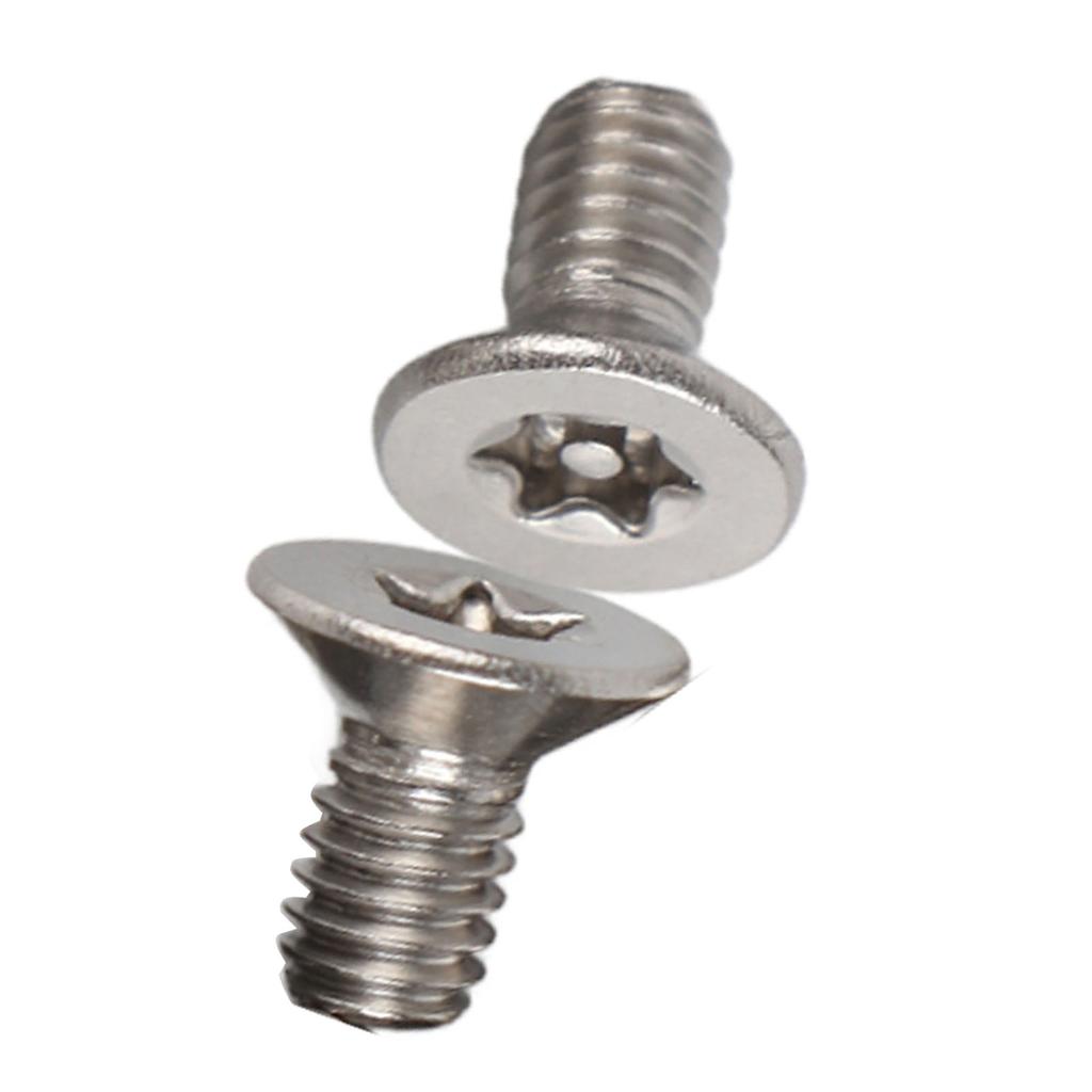 50pcs M4 Stainless Steel SS304 Flat Head Star Drive Machine Screws S