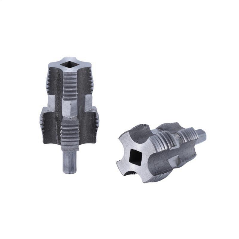 Water Pipe Threader Ergonomic Inner Pipe Threader 1/2 Inch Thread Maker Reusable Manual Threading Tool 3/4 Inch Plumbing Tool