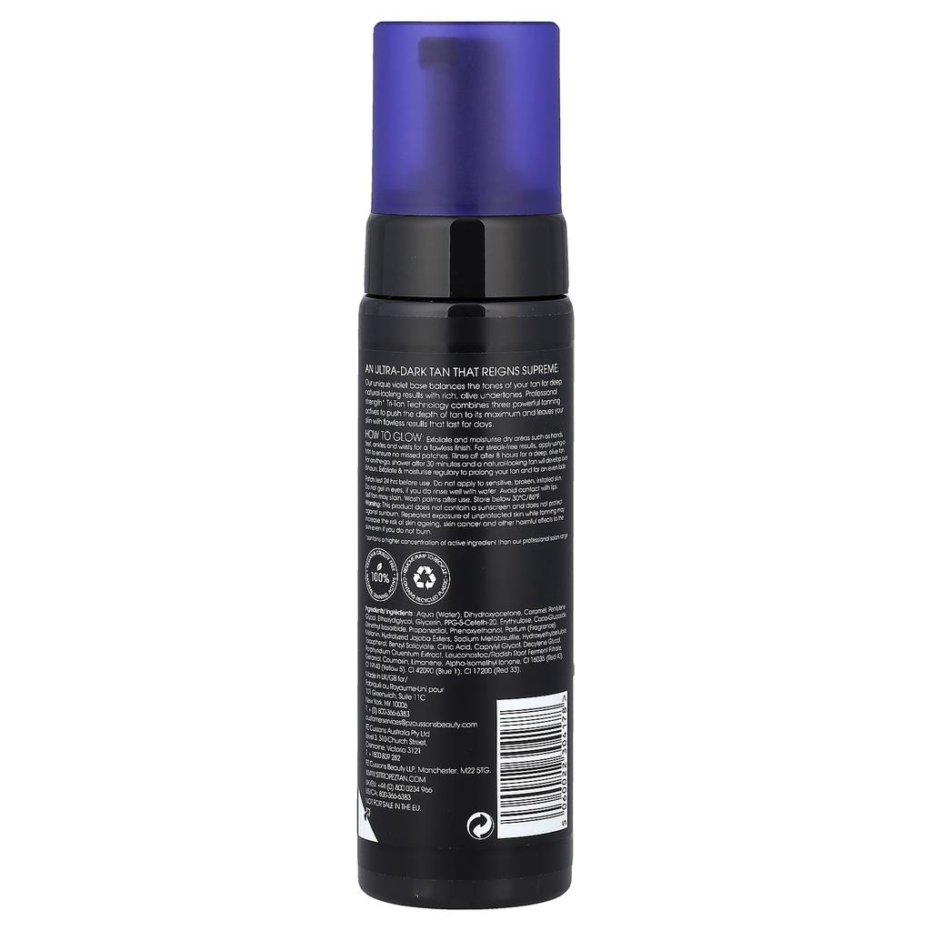 St. Tropez Self-Tan, Bronzing Mousse, Deep Olive Tan for Natural Color, 200ml (6.7fl oz)