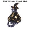 Pet Witch Hat Witch Costume for Dogs Pet Halloween Holiday Accessories Star Print Hat Suitable for Cats and Dogs