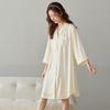 Ice Silk Nightdress for Women, Summer Women's Sexy Shirt, Summer Loungewear, Silk Pajamas 1011 New Summer Arrival