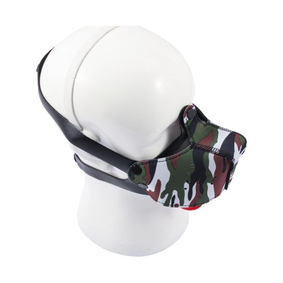 BDSM Dog Head Mask Gag Sensory Nerve Stimulator Toy Fetish Roleplay Hood Breathable Adjustable Discreet Adult Costume for Parties