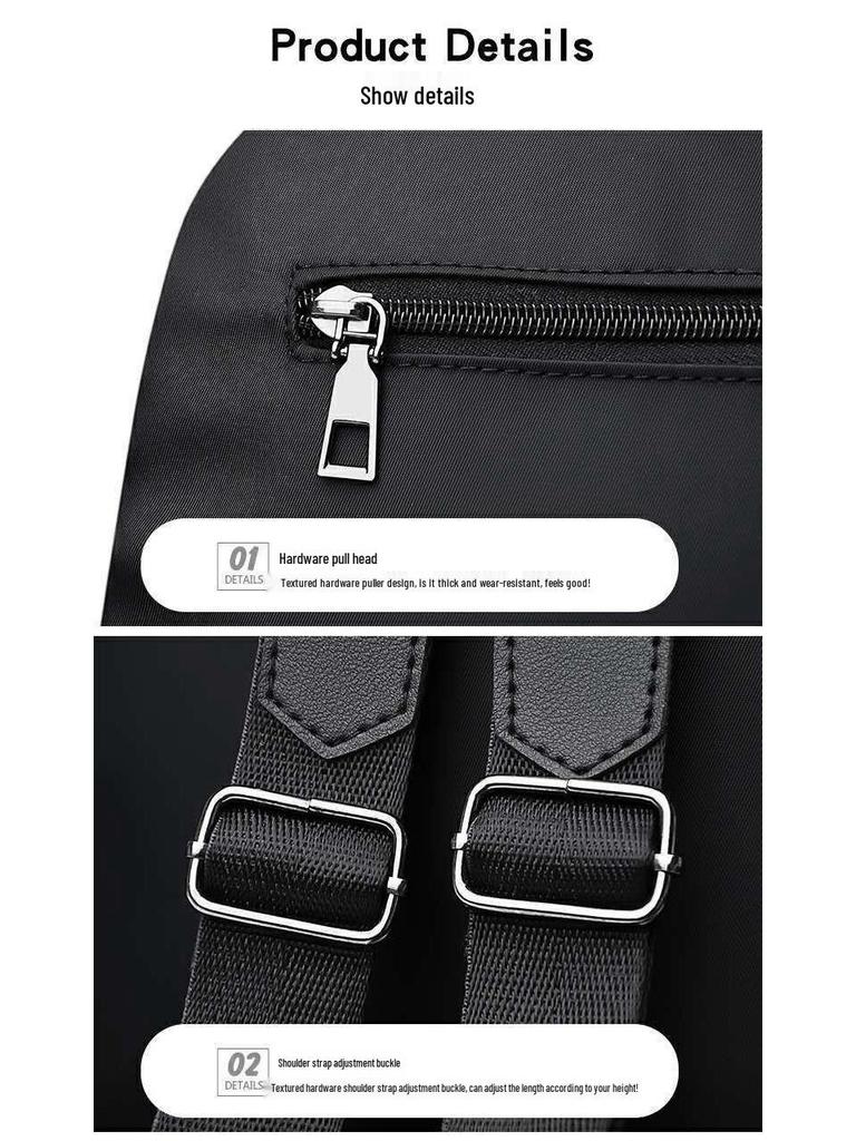 2025 Verschleißfester Mini-Oxford-Rucksack für Damen im koreanischen Stil: Große Kapazität, leicht für Reisen & Pendeln