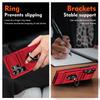 Samsung S26 Ultra Card Slot Phone Case with Magnetic Ring Holder and Anti-Fall Protection