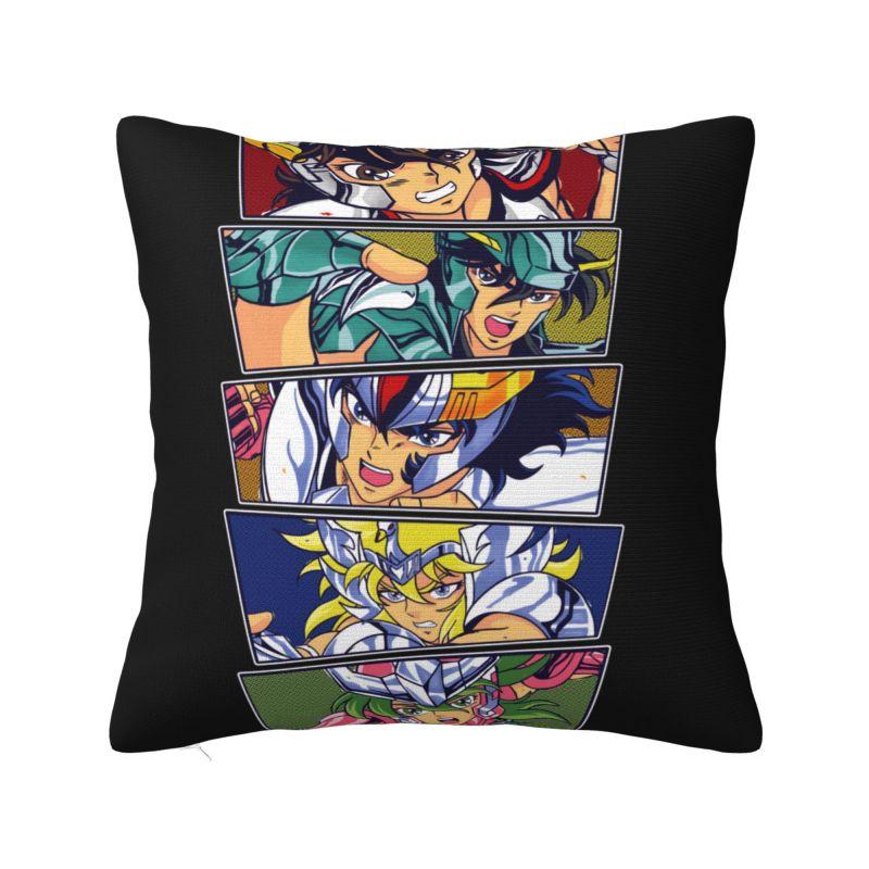 

Knights Of The Zodiac Saint Seiya Pegasus Fantasy Pillow Covers Decoration Modern Outdoor Cushions Square Pillowcase 30x30cm 12x12in