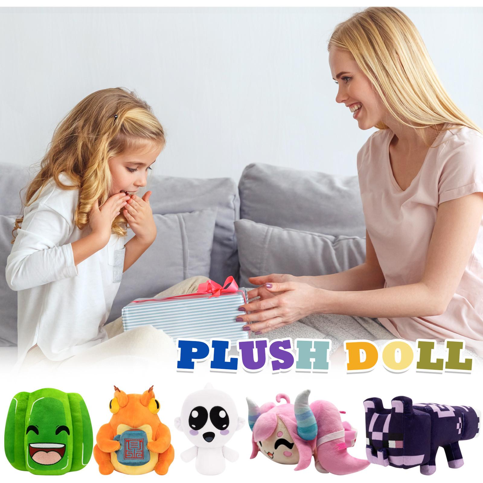 

Плюшевая кукла, Игрушка в подарок, Мультфильм, Детская тряпичная кукла, Детская подарочная подушка(Нет стандарта) One Size