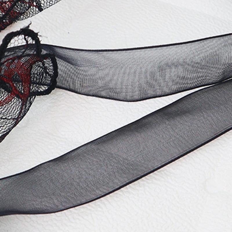 Elegant French Style Detachable Lace Collar With Layered Ruffle Wrist Cuff For Women Daily Outfit And Occasion