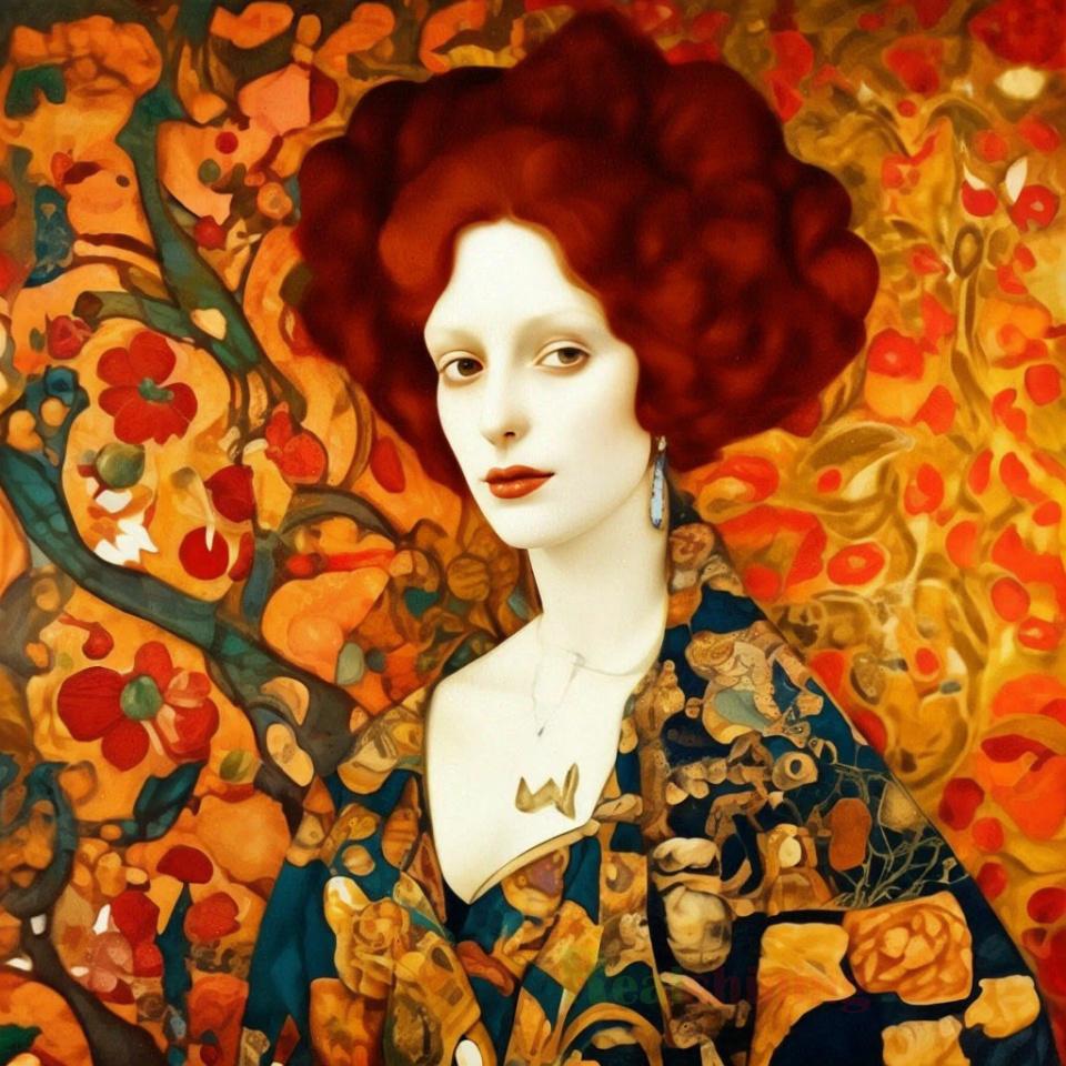 

Густав Климт Красота 5D DIY Алмазная живопись Новинка 2024 Девушка с золотыми волосами Полная выкладка Квадратные Круглые алмазы Мозаичная вышивка Настенный декор Full Round 20x20CM