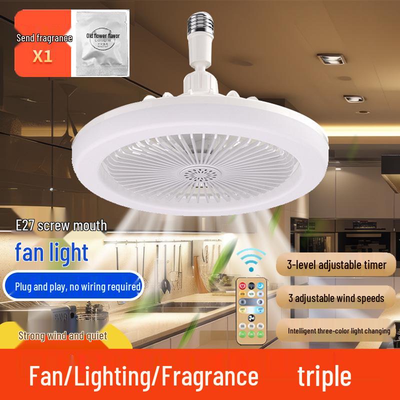 E27 Base LED Ceiling Fan Light for Bedroom, Kitchen, Bathroom, Restaurant – Super Bright and Compact Design.