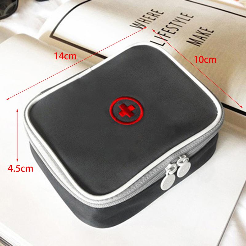 1Pc-Portable Emergency Medical Bag First Aid Storage Box For Household Outdoor Travel Camping Equipment Medicine Survival Kit