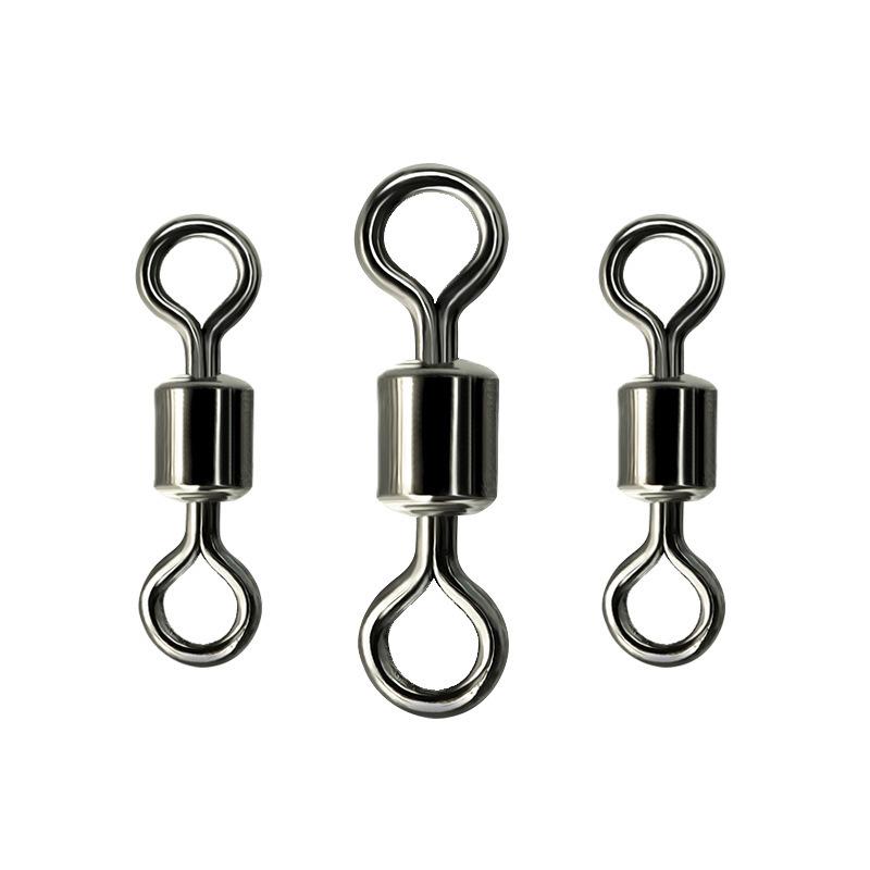 American Swivel Stainless Steel Figure-8 Ring Connector for Sea Fishing Competitions
