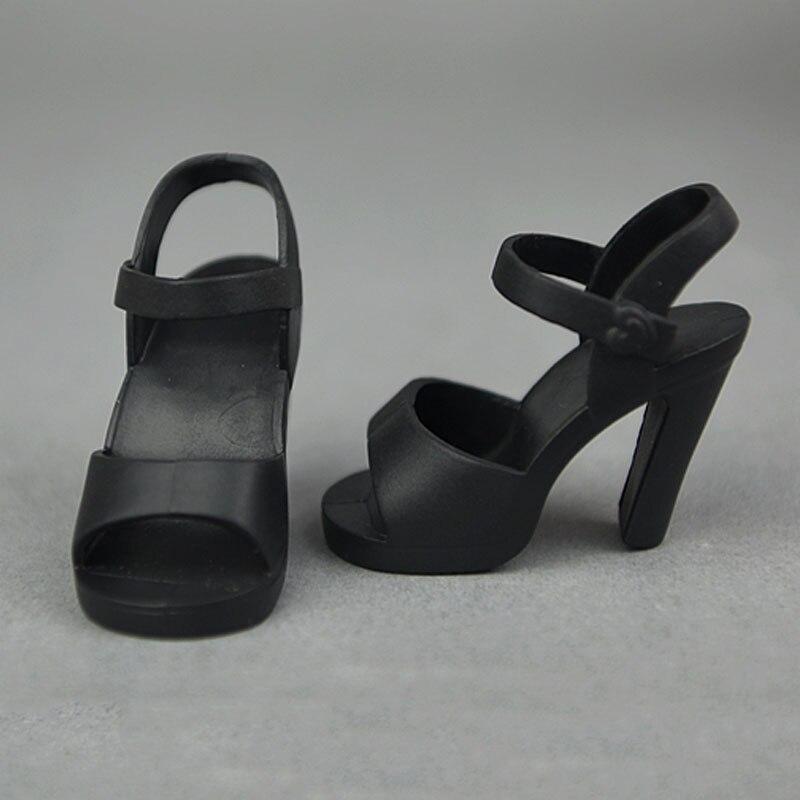 

1/4 BJD XiNY SD, кукольная обувь, сандалии на высоком каблуке для куклы 1:4, обувь принцессы, детская игрушка «сделай сам», аксессуары для кукольного домика, лучший подарок для девочки чёрный