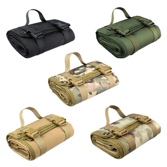 200 x 75 cm Picknickdecke für den Außenbereich, tragbar, wasserdicht, sanddicht, Strandmatte, faltbar, rechteckig, feuchtigkeitsbeständig, mit Tragegurt