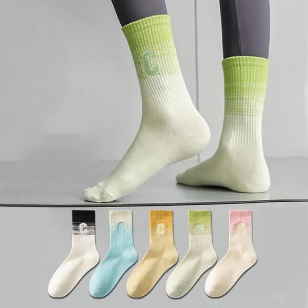 Holliz Chomi Gradient Candy Color Non-slip Yoga Socks white