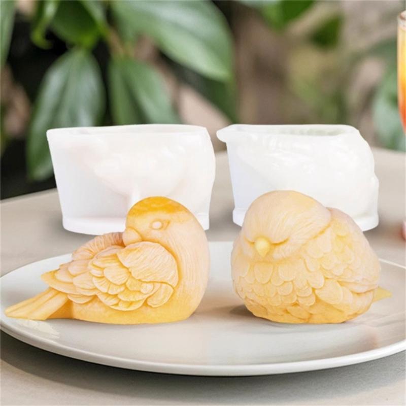 Realistic Large Parrot Mousse Cake Mold Food Grade Silicone Chocolate Dessert Baking Mould Family Gathering Bakeware top sale