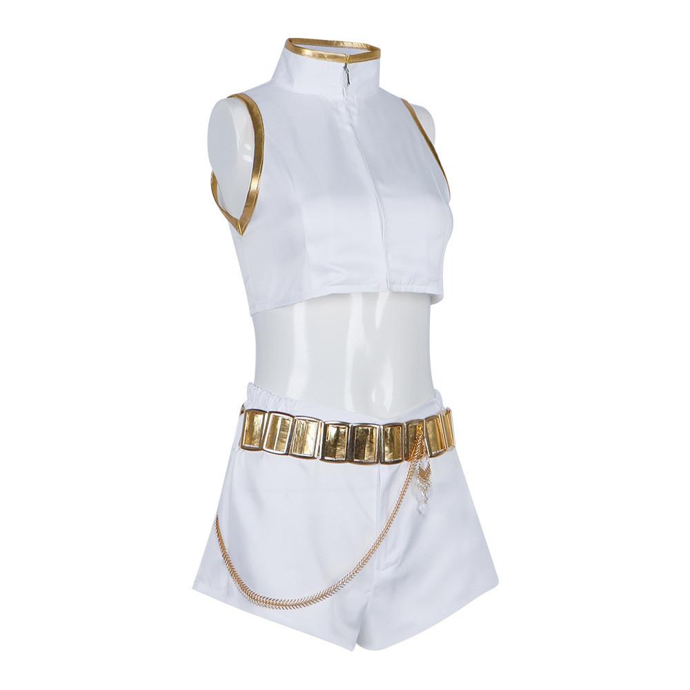 Kpop Demon Hunters Cosplay Costume For Women With Polyester Fabric For Halloween And Stage Performances