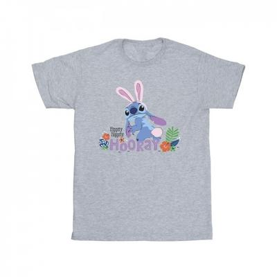 Girls Lilo & Stitch Hippity Hop Stitch Cotton T-Shirt
