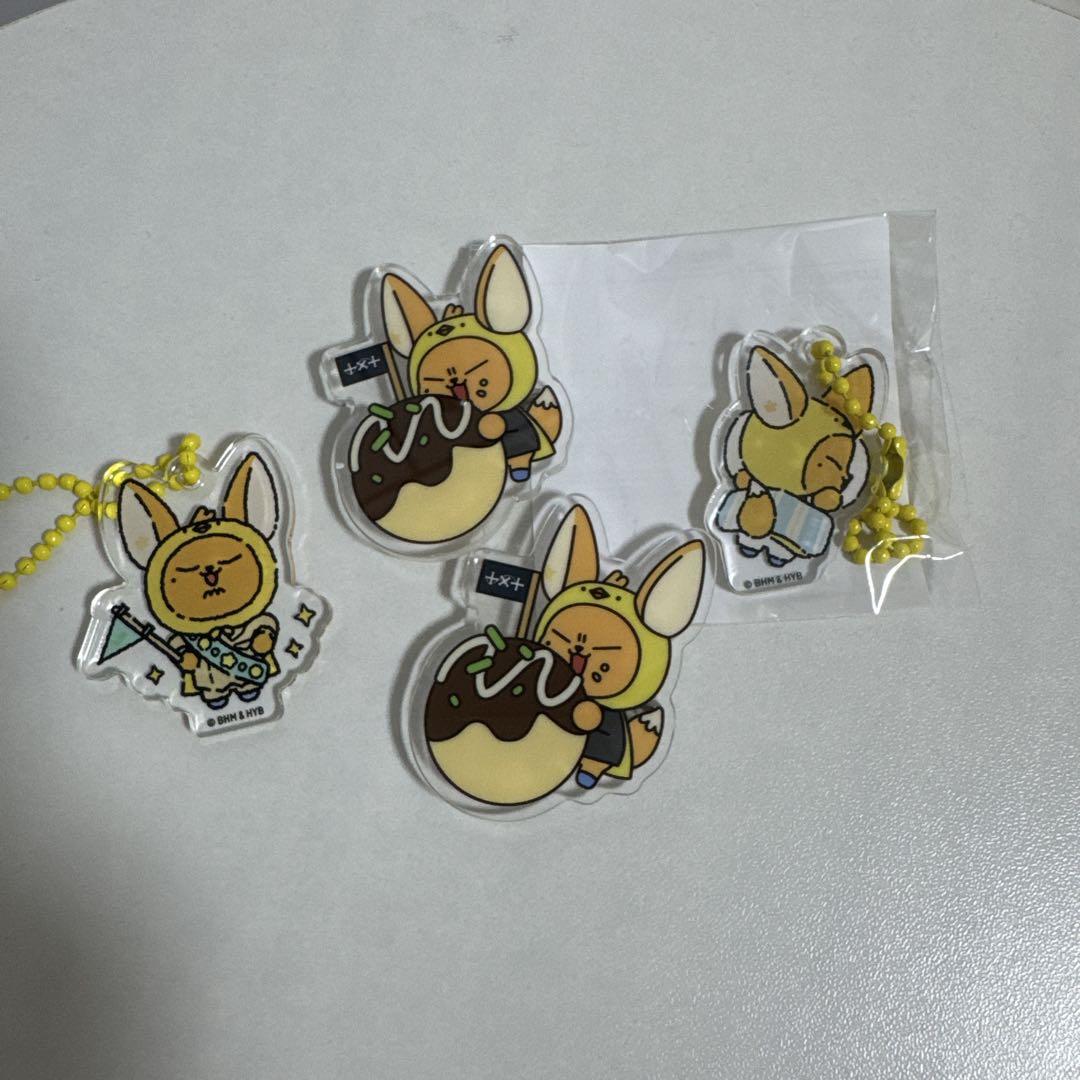 

[USED] TXT Fanchun Purbatu Acrylic Badge Capsule Toy Keychain