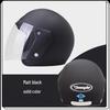National Standard Electric Car Safety Helmet for Adults - Warm, Ear-Protected, Four-Season Half Helmet