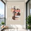 Classic Music Festival Instrument Collage Retro Poster