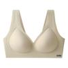 Traceless Underwear Women's Vest Type Thin Comfortable Nude Feeling Gathering Integrated Fixed Cup No Steel Ring Sports Bra -
