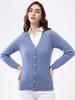 Womens Regular Fit Solid Cardigan