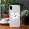 50 Sheets Protect Teeth Cartoon Stickers For Kids Students Graffiti Laptop Stationery Luggage Cute Sticker Dental Clinic Gifts
