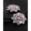 Elegant Crystal Shoe Charms for Female DIY Shoes Charms Glittering Shoe Clip Buckles Jewelry Decorations Shoes Add On