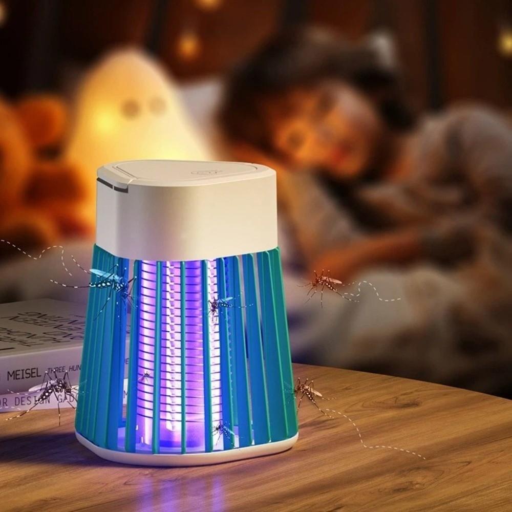 UV Light Electric Shock Bug Zapper Electric Shock UV Light Mosquito Trap  Outdoor
